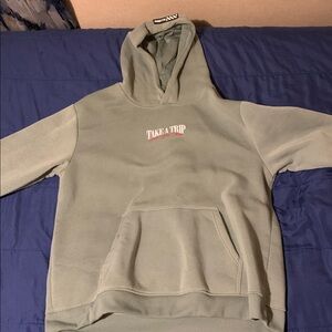Green 'Take a Trip' Hoodie